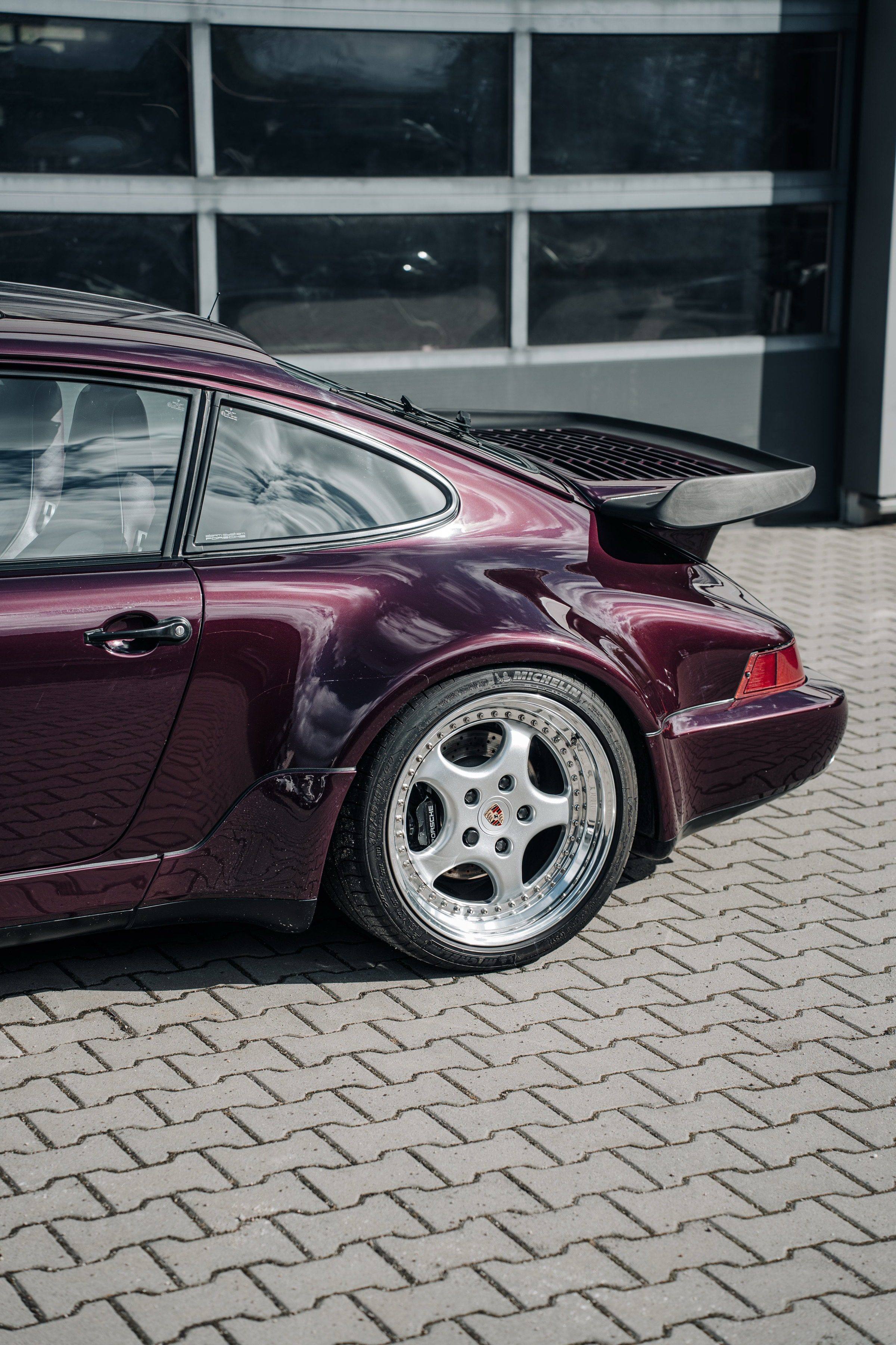 964 Turbo Amethyst — interior