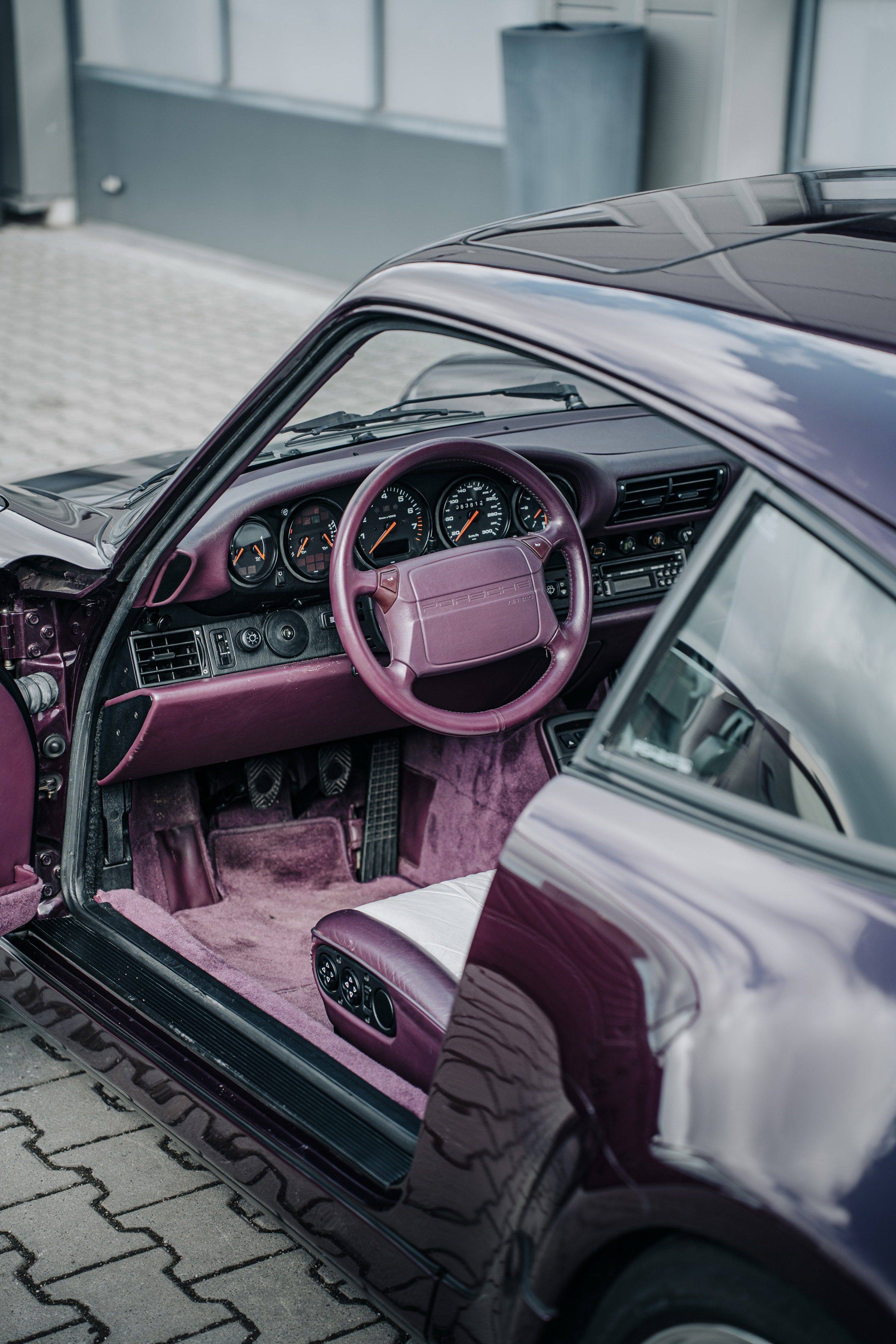 964 Turbo Amethyst — detail