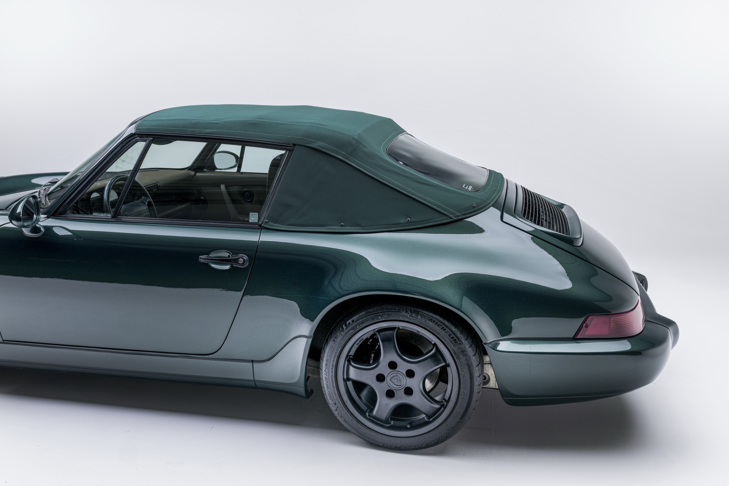 Green 964 Cabriolet