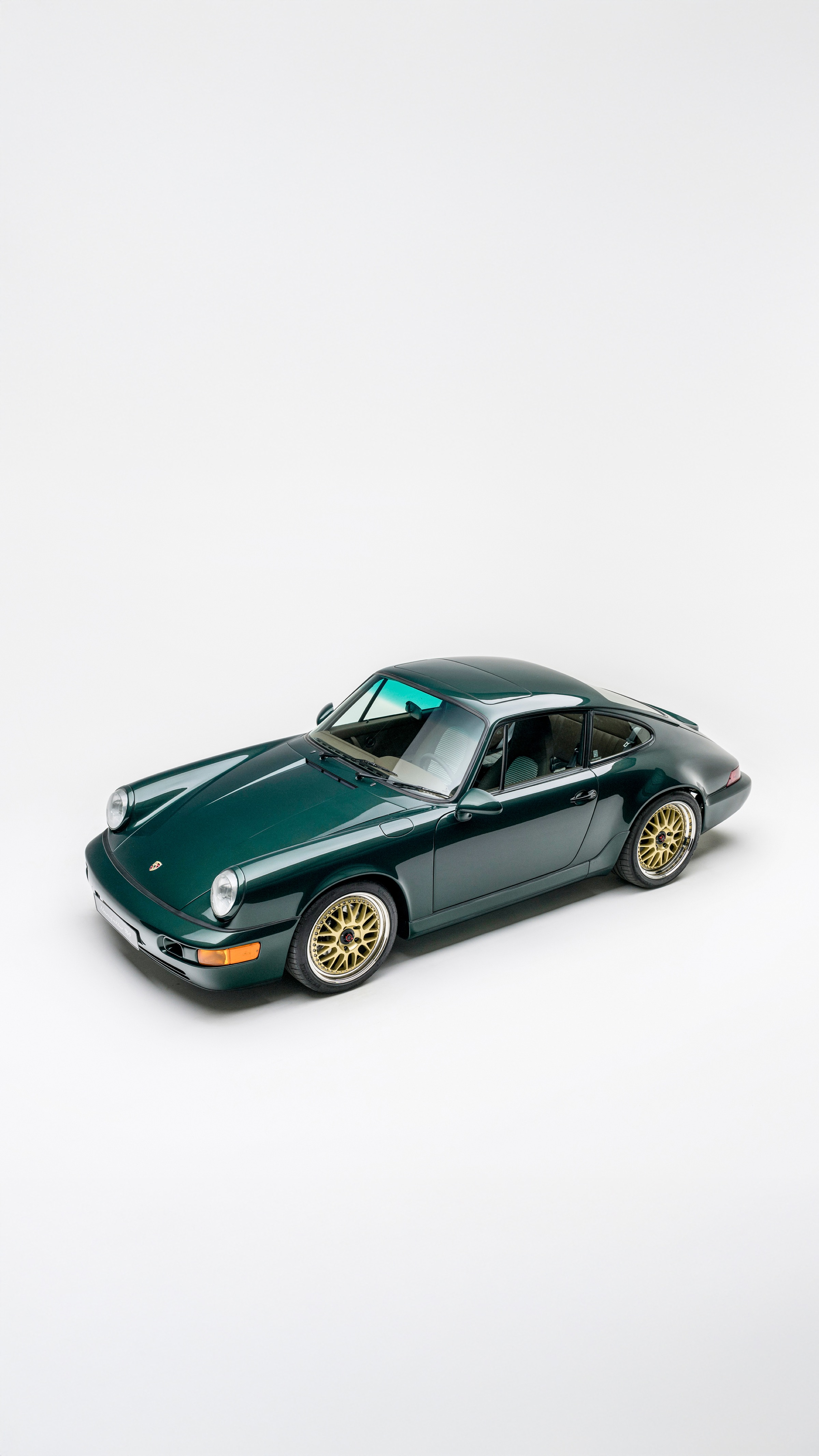 Green and Gold 964 C4 — exterior detail