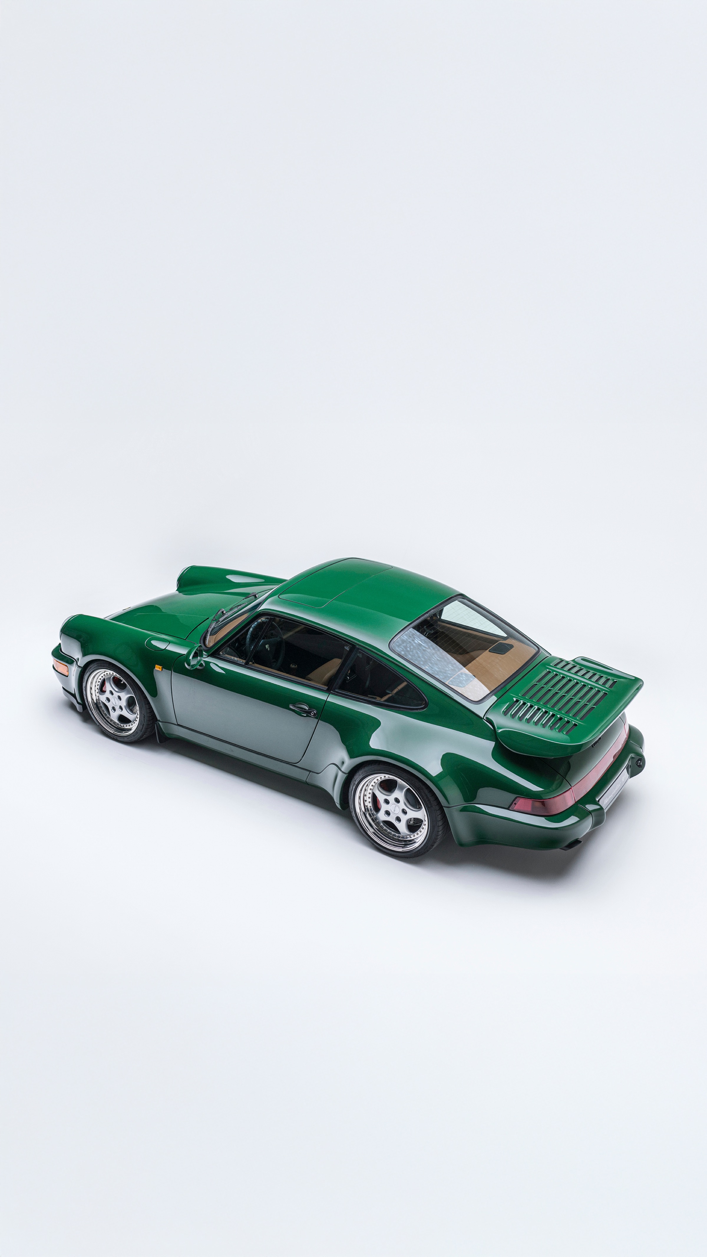 Irish Green 964 turbo — exterior detail