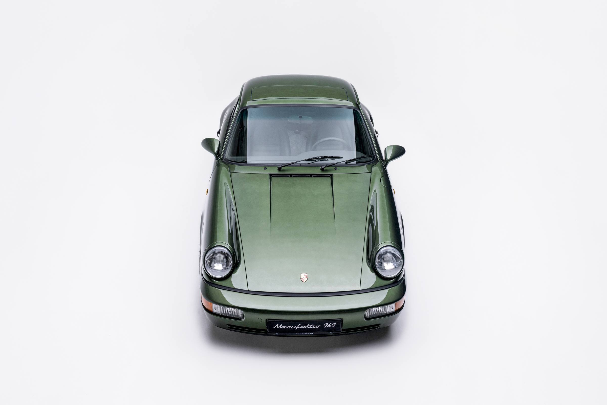 964 Carrera 4 Oak Green — rear