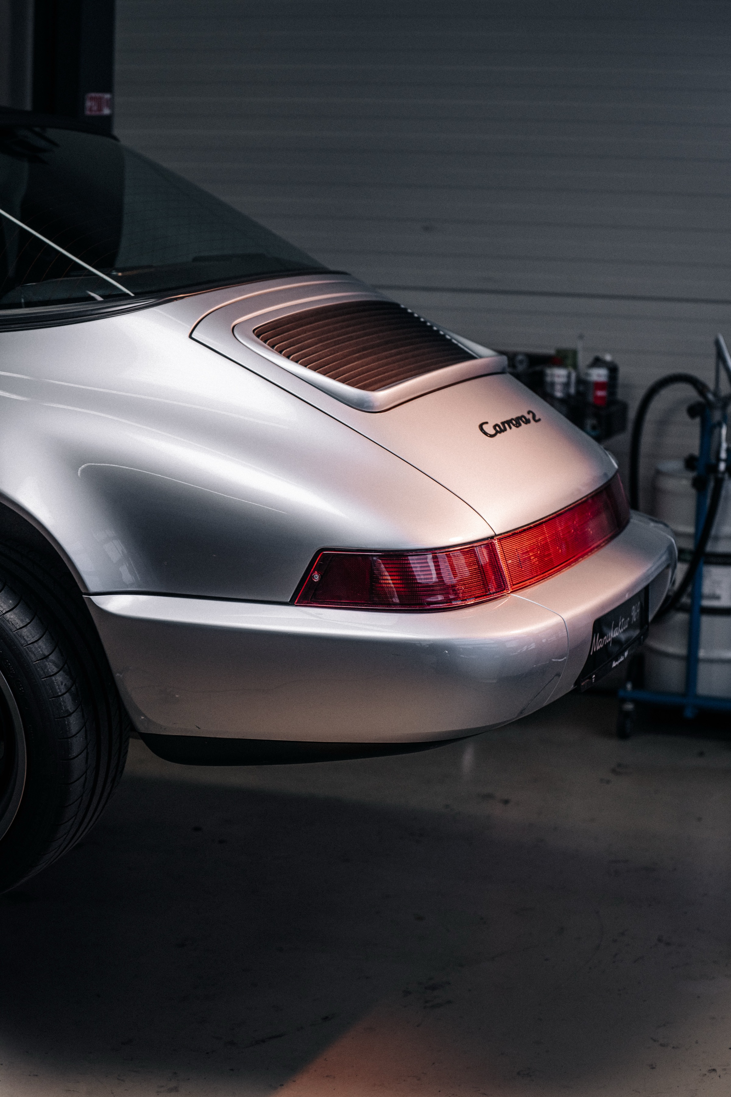 Silver 964 targa