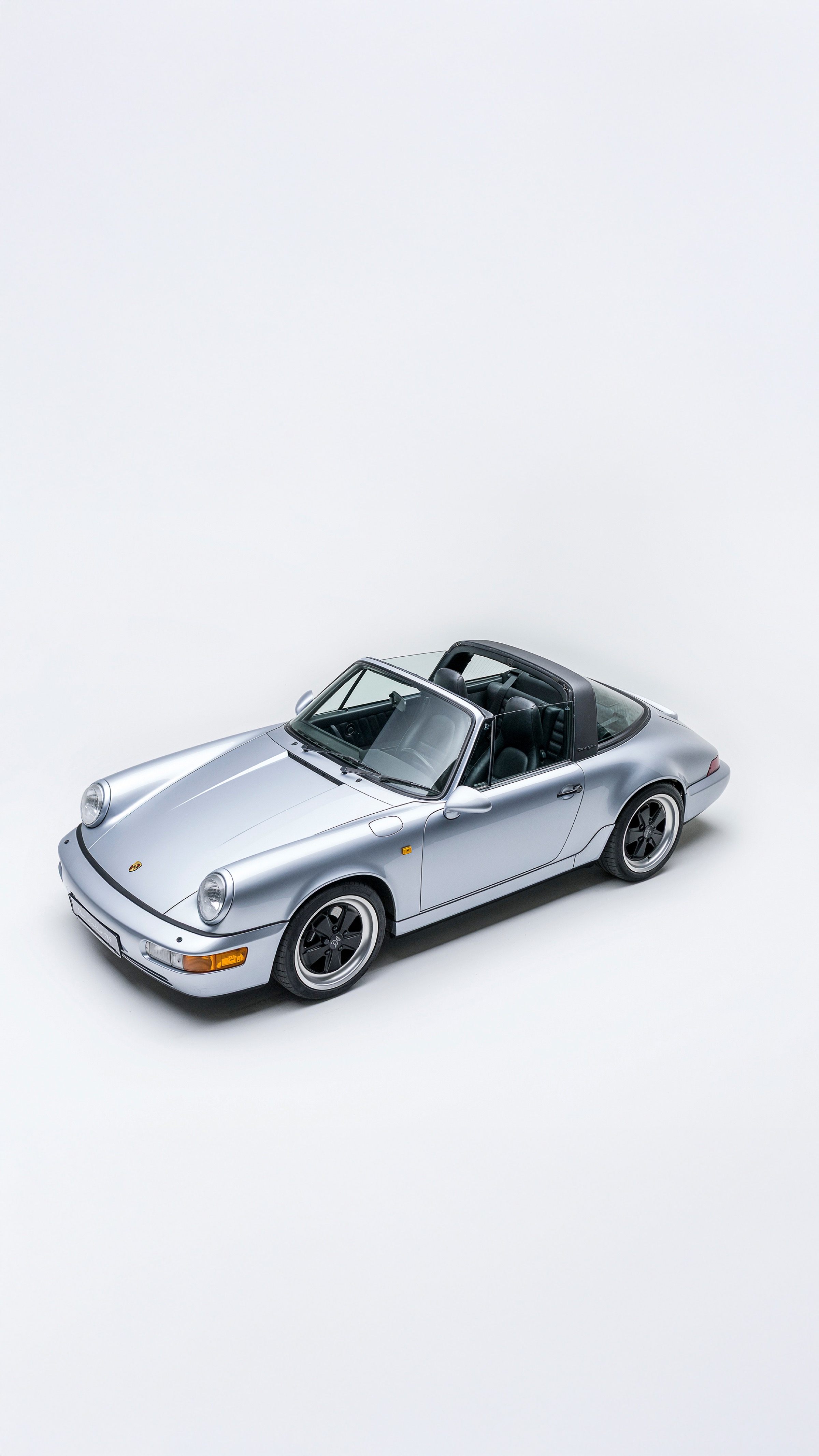 Polar Silver 964 targa — interior