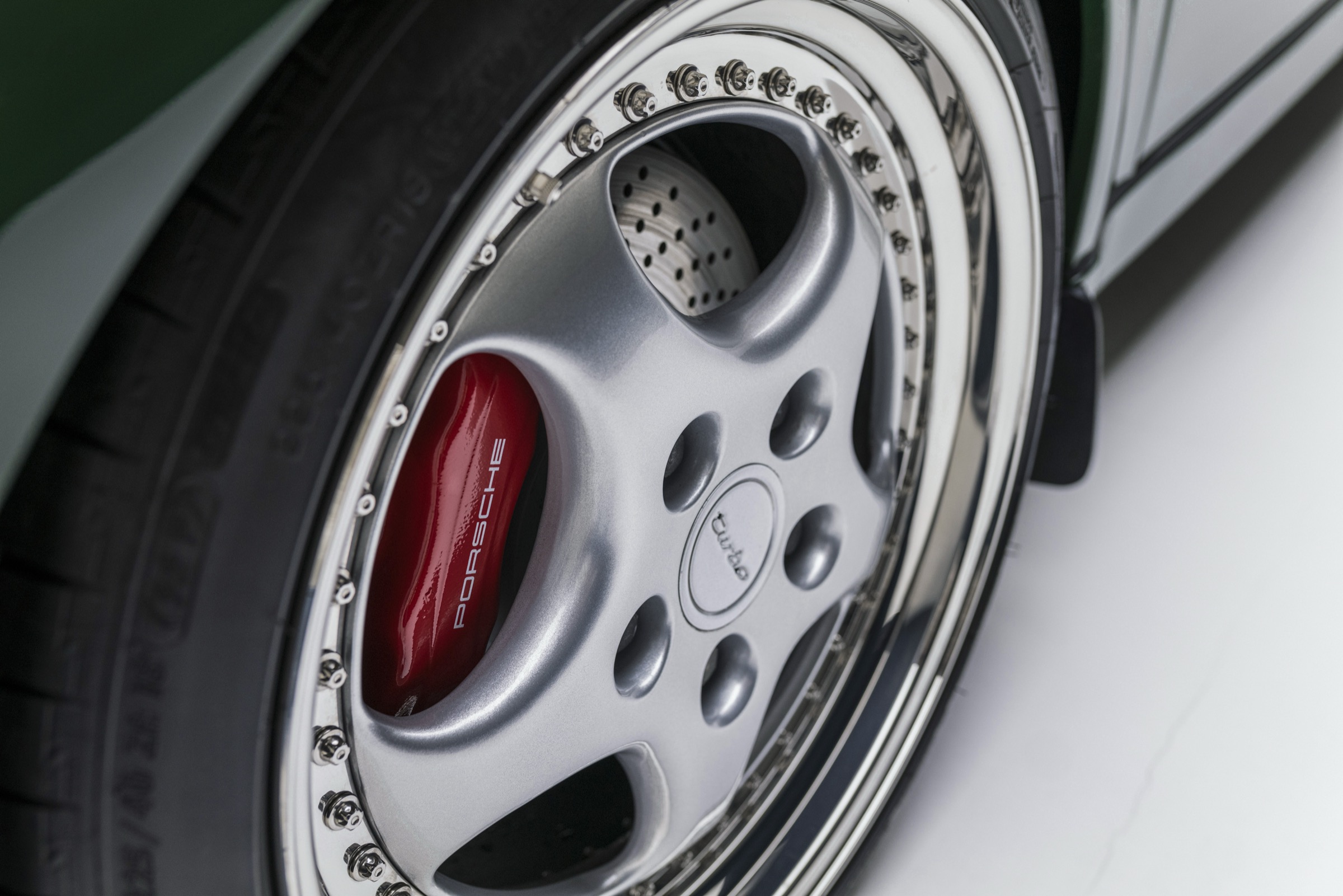 Irish green turbo detail